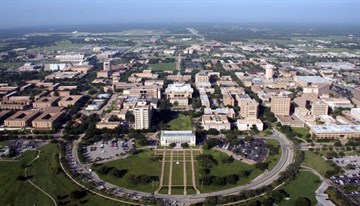 TAMU campus aerial TAMU campus aerial